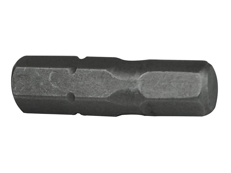 Faithfull FAISBH325 Hex 3 S2 Grade Steel Screwdriver Bits x 25mm Pack of 3 |