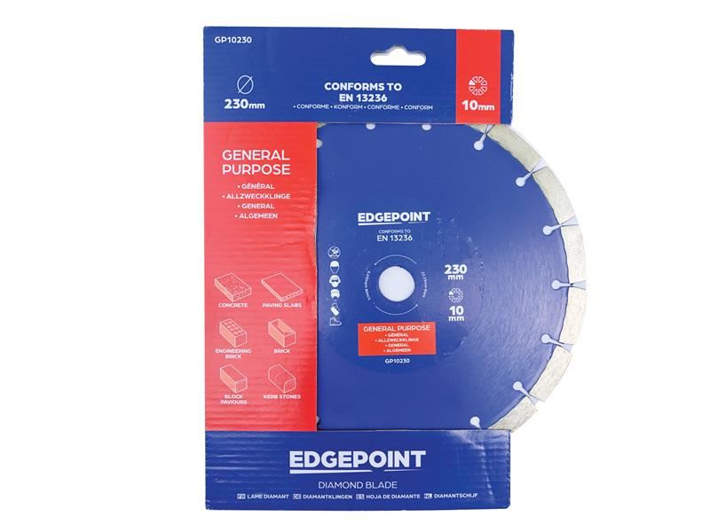EdgePoint EDGDBGP10230 GP10230 General-Purpose Diamond Blade 230mm