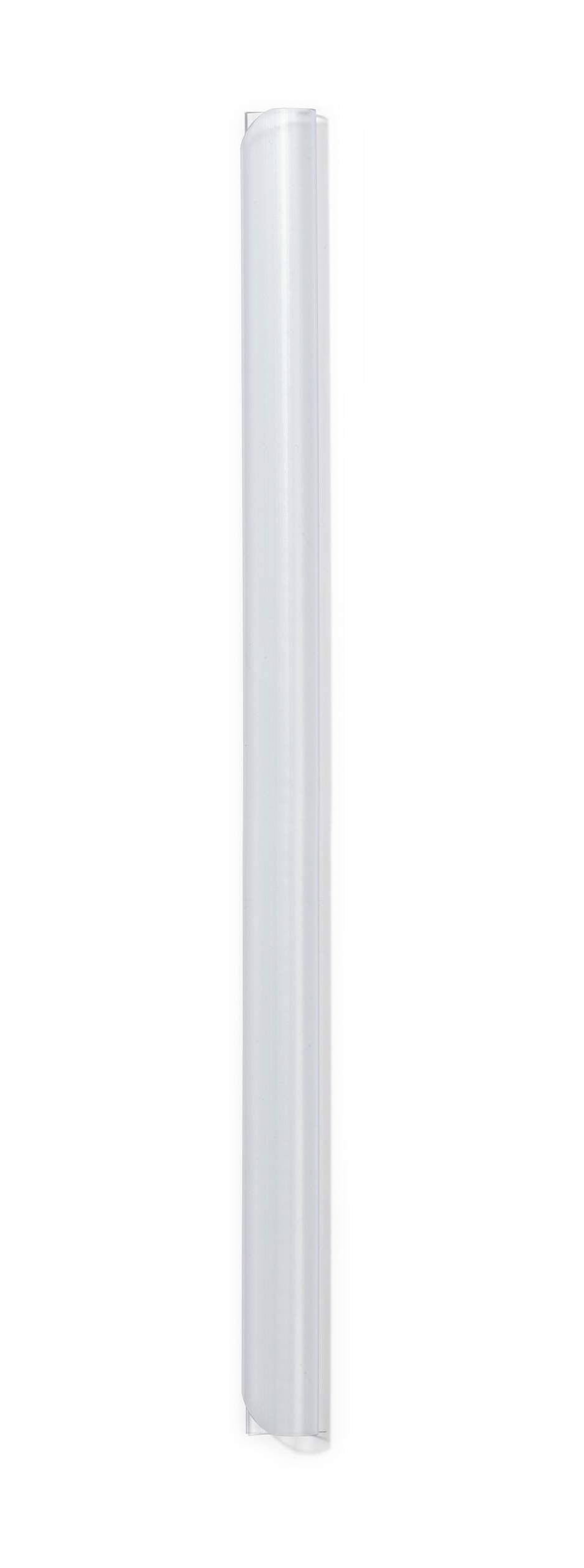 Durable SPINE BAR 80 Sheet Binding Bar for Unpunched Docs | 25 Pack | A4 Clear