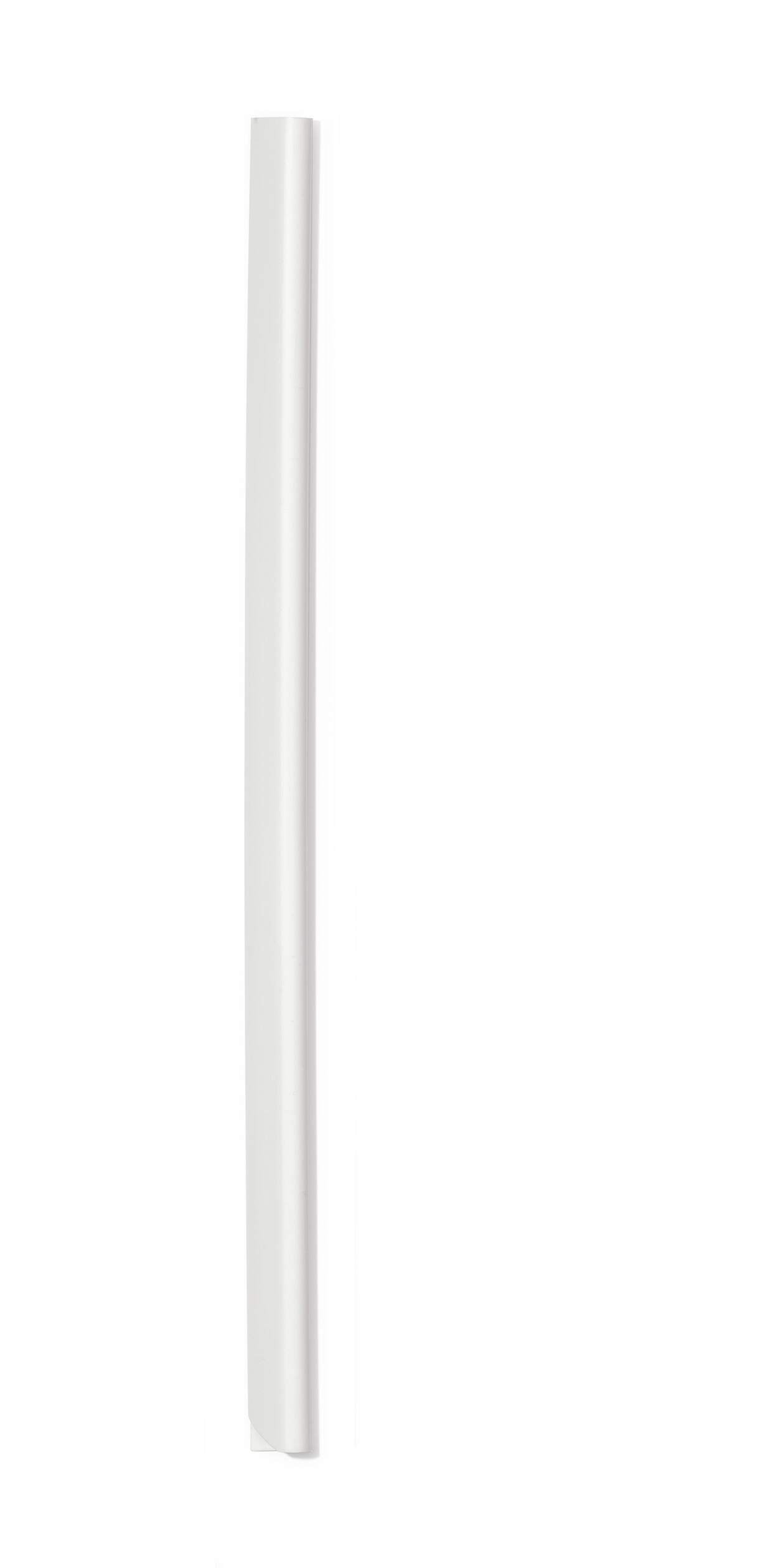 Durable SPINE BAR 30 Sheet Binding Bar for Unpunched Docs | 50 Pack | A4 White