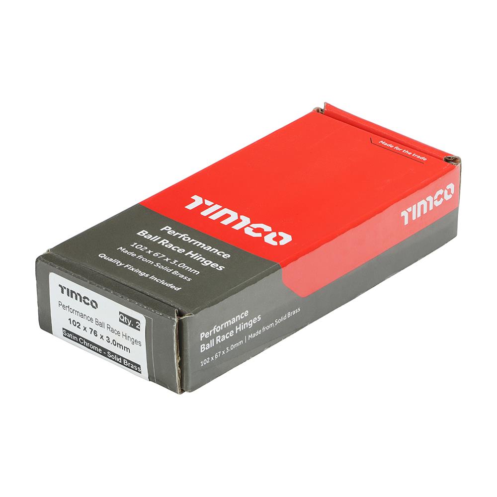 TIMCO Perform Ball Race Hinge SC 102 x 76 Pack 2