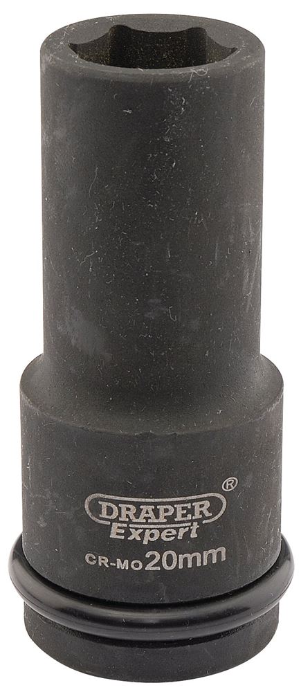 Draper 20MM IMP.DEEP SCKET 3/4DR 05052 HI-TORQ® Metric Deep Impact Sockets, 3/4" Sq. Dr.