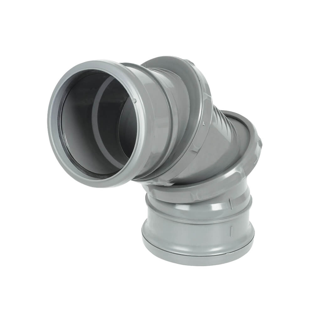 FLOPLAST RING-SEAL ADJ BEND 0-90 DEG;4" SOIL/110MM G