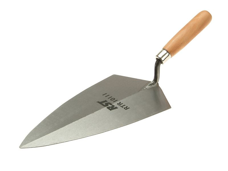 R.S.T. RTR10111 101 Philadelphia Pattern Brick Trowel Wooden Handle 11in