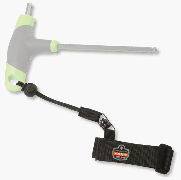 ERGODYNE WRIST TOOL LANYARD BLACK LXL