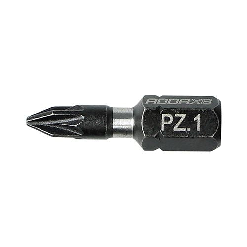 TIMCO X6 Impact Pozi Driver Bit No.1 x 25 Pack 10