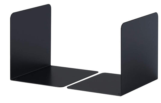 Durable Premium Heavy Duty Small Metal Shelf Bookends | 2 Pack