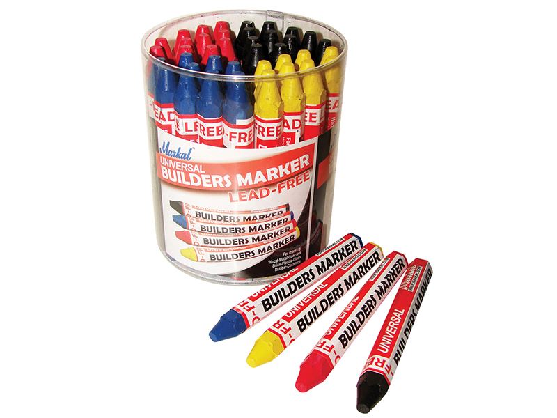 Markal MRK-96081 Builder's Marker (Tub 48)