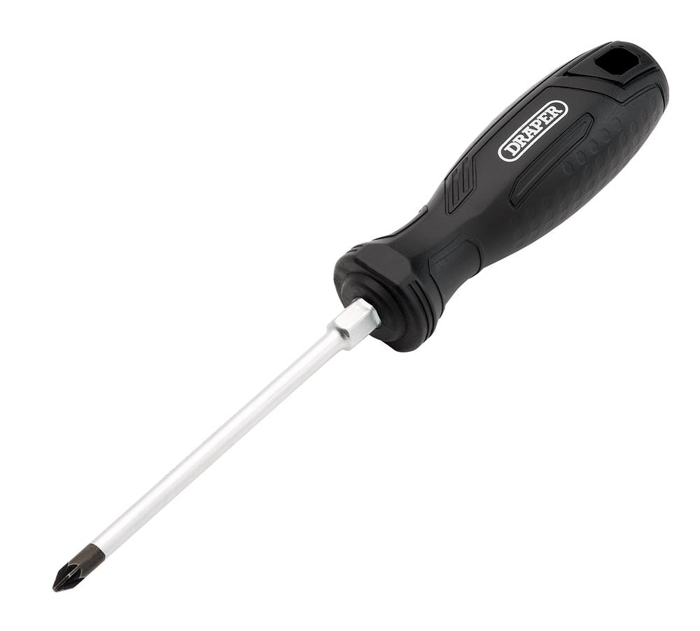Draper PZ1X100MM POZI SCREWDRIVER Pozi Hard Grip Screwdrivers