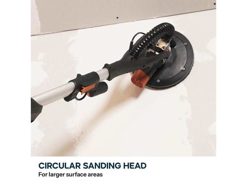 EVL R225DWS Telescopic Dry Wall Sander 710W 240V