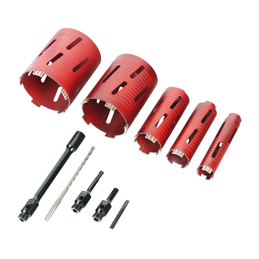 TIMCO Prem Diamond Core Drill Kit 5pcs Pack 1