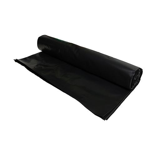 TIMCO Damp Proof Membrane - Black 4m x 25m / 300 microns Black Pack 1
