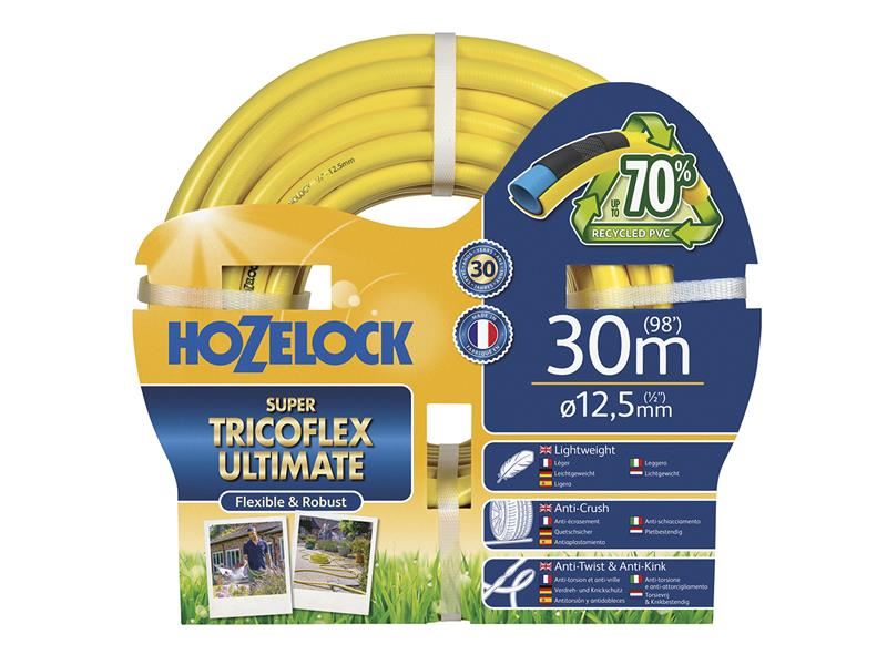Hozelock 7830P0000 7830 Ultimate Hose 30m 12.5mm (1/2in) Diameter