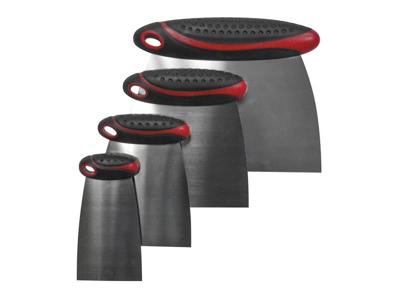 Faithfull FAISGFILLERS Stainless Steel Filler & Spreader Set, 4 Piece |