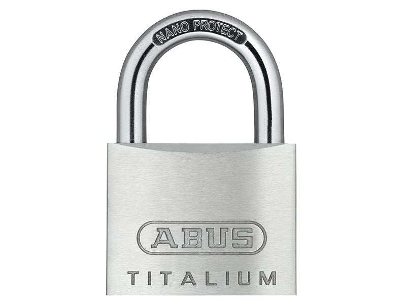 ABUS 56365 64TI/45mm TITALIUM� Padlock Carded