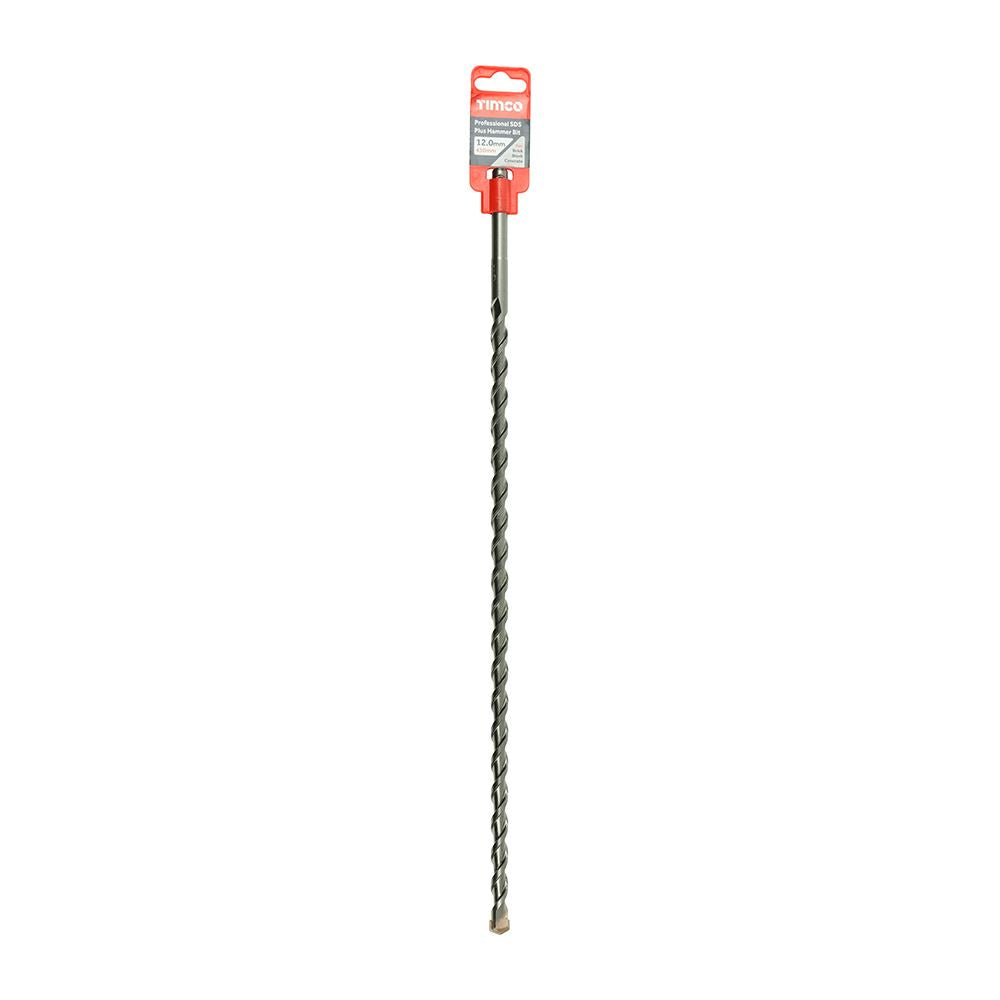 TIMCO Pro SDS Plus Hammer Bits (PGM) 12.0 x 450 Pack 1