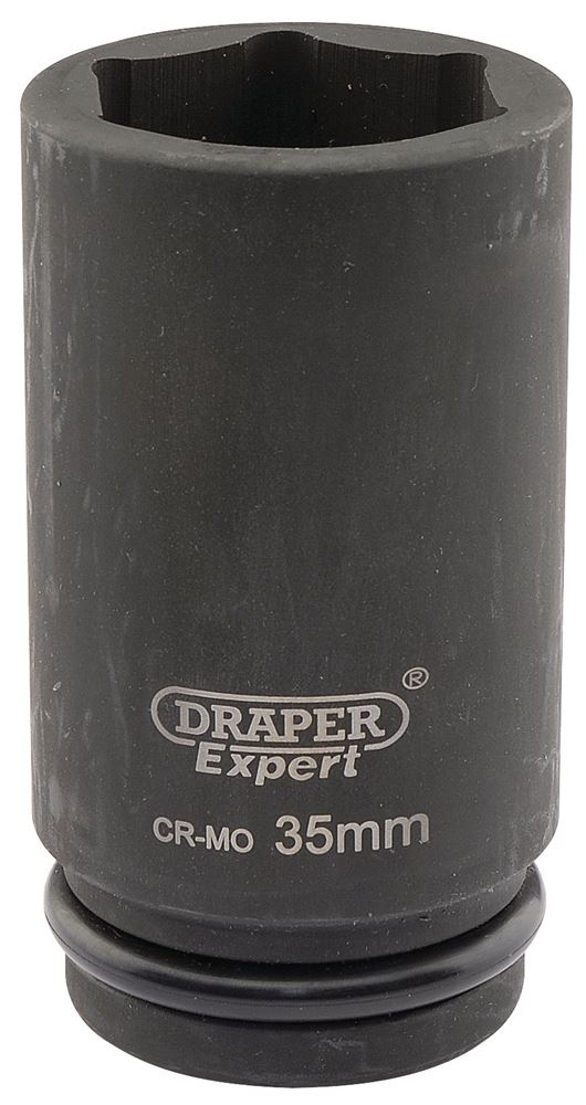 Draper 35MM IMP.DEEP SCKET 3/4DR 05066 HI-TORQ® Metric Deep Impact Sockets, 3/4" Sq. Dr.