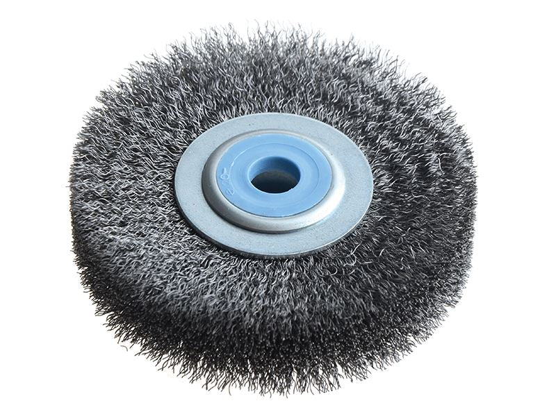 Lessmann 312.142 Wheel Brush D80mm x W18-20 x 10 Bore Steel Wire 0.20