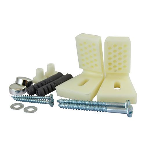 TIMCO WC & Bidet Fixing Kit WC Kit Pack 2