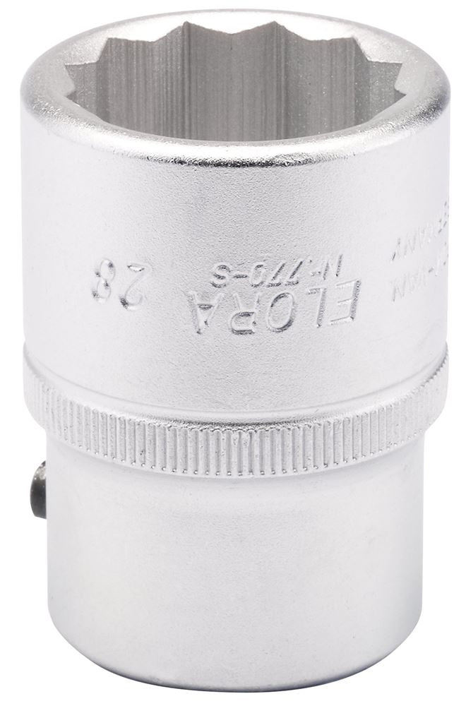 Draper 28MM BI-HEX SOCKET 3/4DRIVE 00765 3/4" Sq. Dr. Metric Bi-Hexagon Sockets
