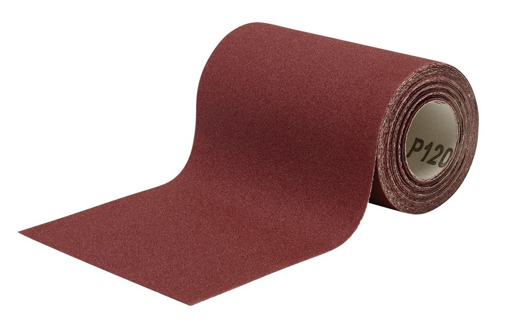Draper SANDING ROLL 115MMX5M 120G 89529 89529 Sanding Rolls, 115mm x 5m (General Purpose)