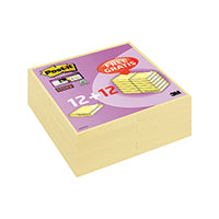 Post-it S/Stick 76x76 90S C/Ylw Pk24