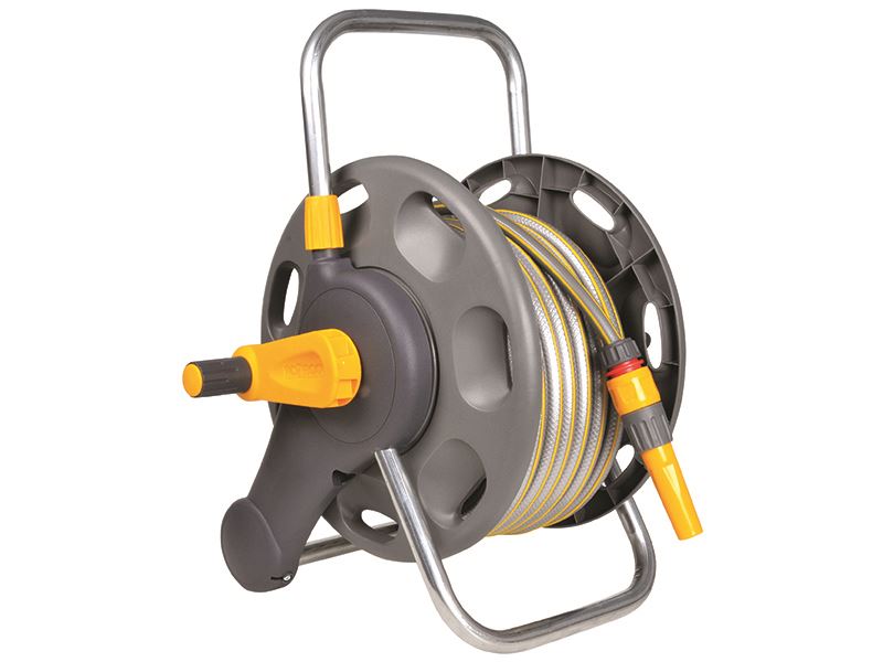 Hozelock 2431R0000 2431 Assembled Hose Reel & 25m of 12.5mm Hose