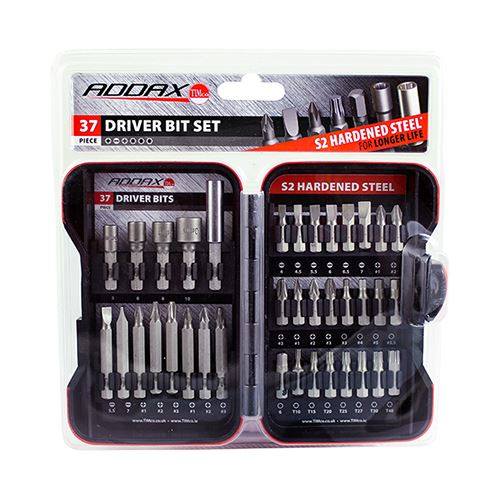 TIMCO Mixed S2 Driver Bit Set 37pc Pack 1