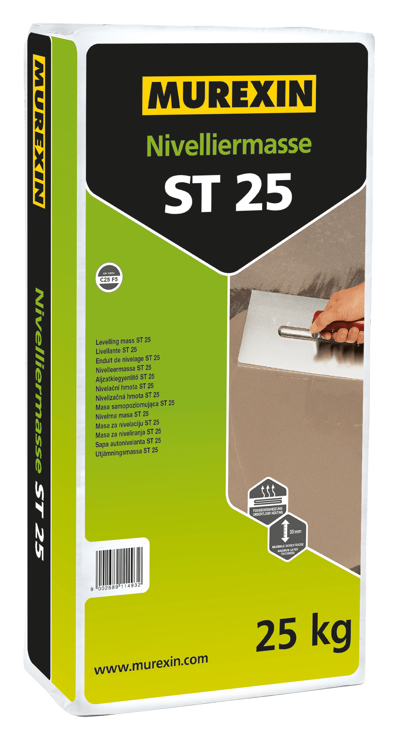 ST25 DEEP FILL LEVELLING COMPOUND; 25KG