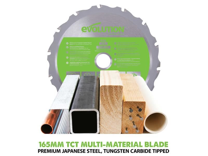EVL F165CCSL Multi-Material Circular Saw 1200W 240V