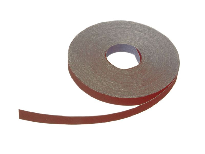 Faithfull FAIAAOR25180 Aluminium Oxide Cloth Sanding Roll 50m x 25mm 180G |