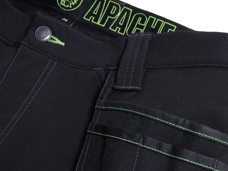 APA Whistler Black Stretch Holster Shorts Waist 34in