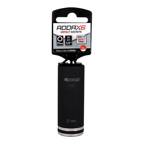 TIMCO X6 Impact Sockets 21 x 78mm Pack 1