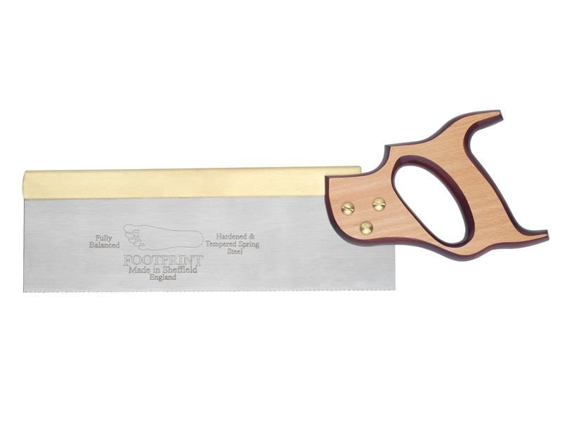 Footprint 12455 256 Brass Back Tenon Saw 250mm (10in) 15 TPI