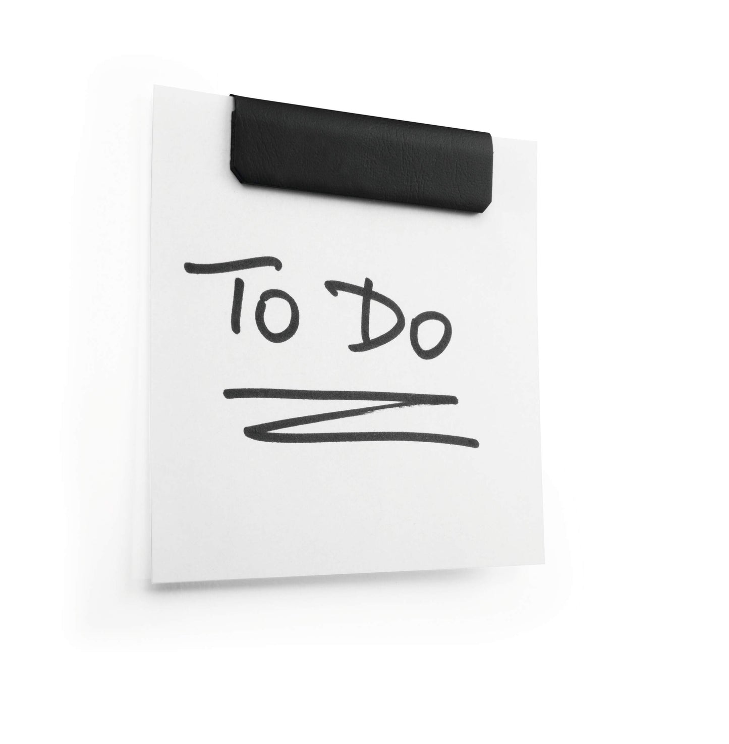 Durable DURAFIX Adhesive Backing Magnetic Notes Clips | 5 Pack | 60mm | Black