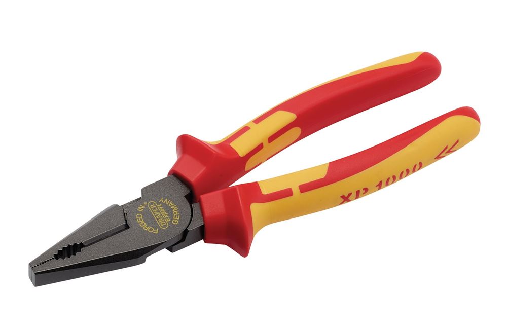 Draper VDE 200MM H/L COMBI PLIER 94636 94636 VDE Hi-Leverage Combi Pliers