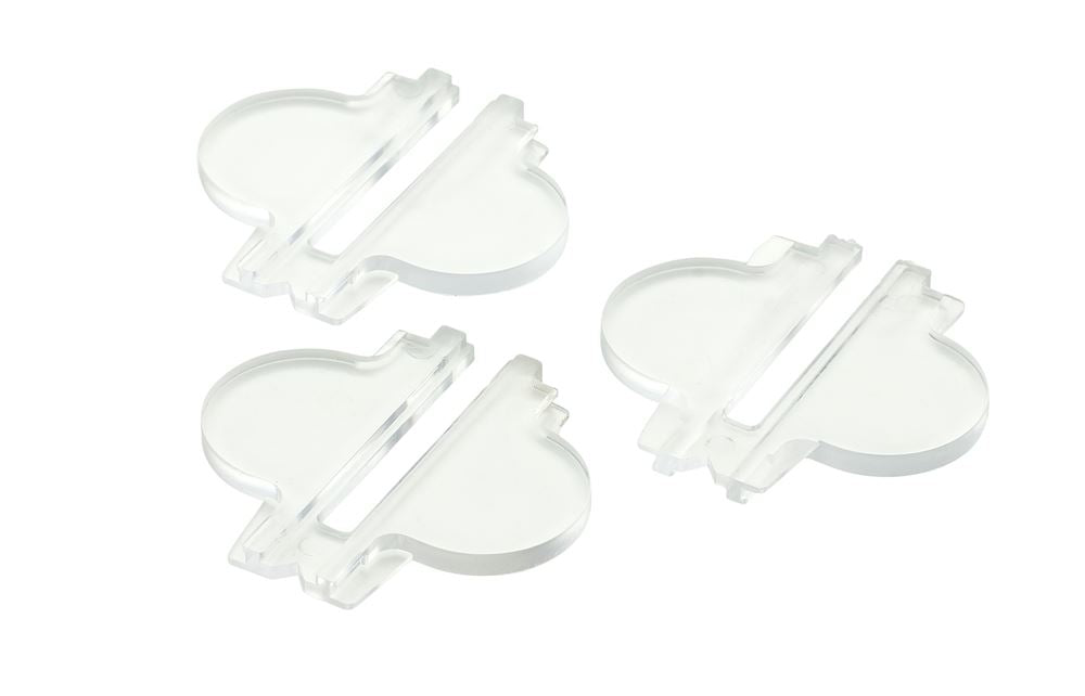 Draper SPLINTER GUARDS (PACK OF 3) 10045 10045 D20 Jigsaw Anti-Splinter Guards (Pack of 3)