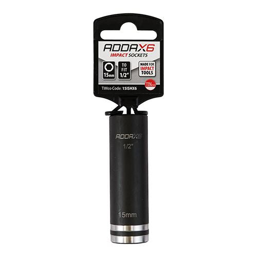 TIMCO X6 Impact Sockets 15 x 78mm Pack 1