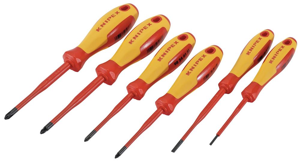 Draper SCREWDRIVER SET 90235 VDE Approved Fully Insulated Screwdriver Set (6 piece)