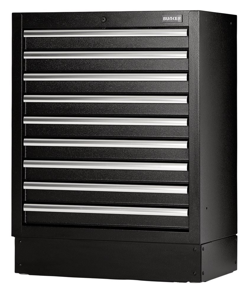 BUNKER Modular Floor Cabinet, 9 Drawer, 680mm