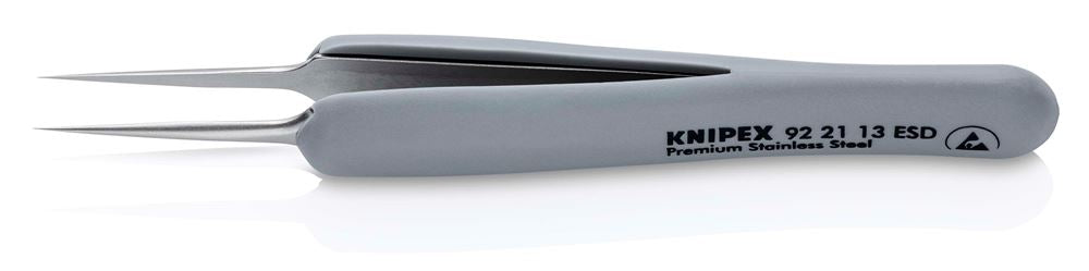 Draper RUBBER TWEEZERS ESD S/STEEL 13197 13197 ESD Precision Tweezers with rubber handles ESD