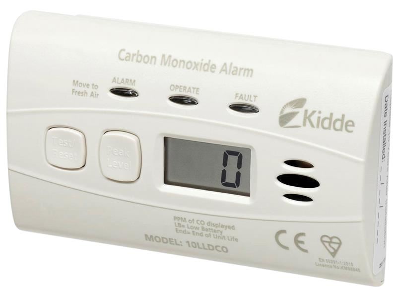 Kidde 10LLDCO 10LLDCO 10 Year Sealed Battery Digital Carbon Monoxide Alarm