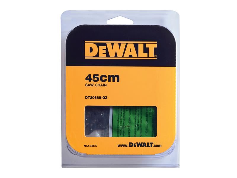 DeWalt DT20688 FlexVolt Chainsaw Chain 45cm