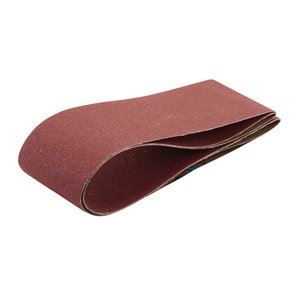 09416 Draper Cloth Sanding Belt, 152 x 2010mm, 80 Grit (Pack of 2) SB1522010 Sanding Belts Aluminium oxide 1210mm Professional Trade DIY Workshop Ga