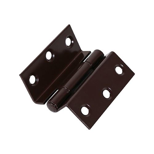 TIMCO Stormproof Hinge Brown 63 x 58 Brown Pack 2