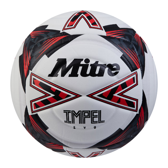 Mitre Impel Evo Football - 4 - White/Black/Red