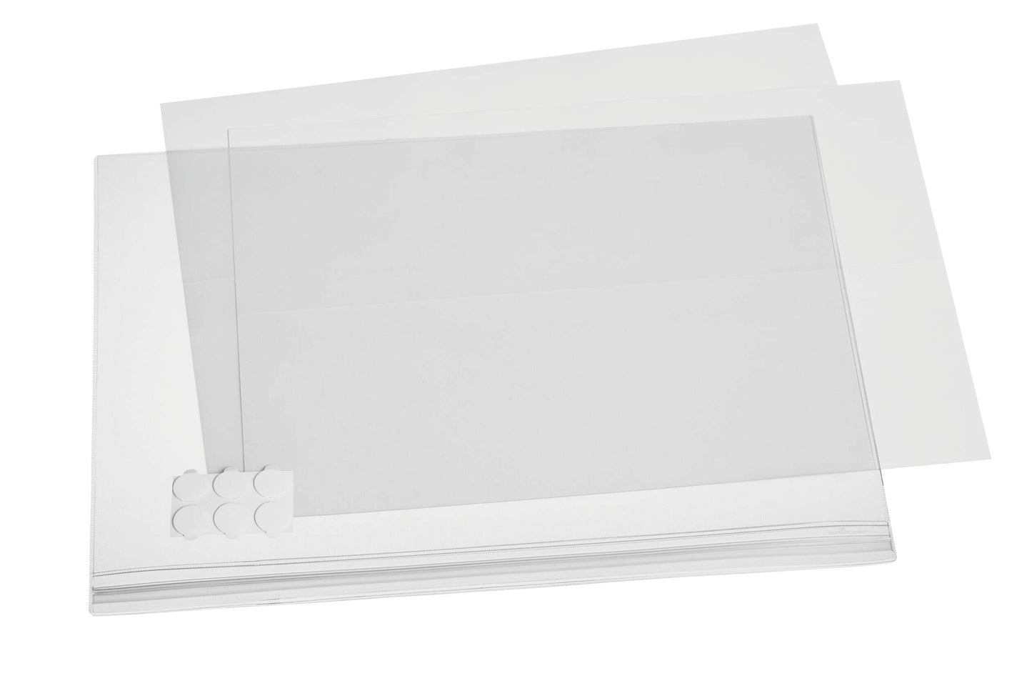 Durable Water Resistant UV Anti-Reflective Adhesive Pockets | 5 Pack | A3 Clear