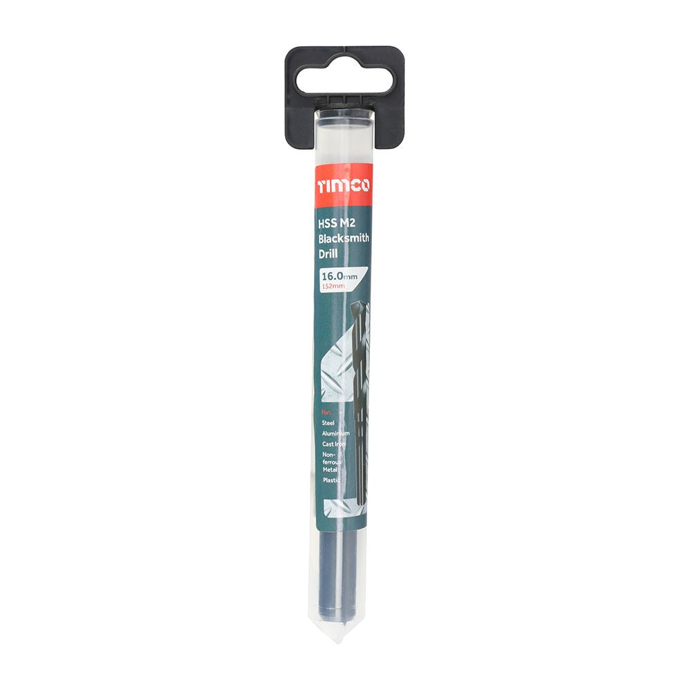 TIMCO HSS-M Blacksmith Drill Bit 16.0mm Pack 1