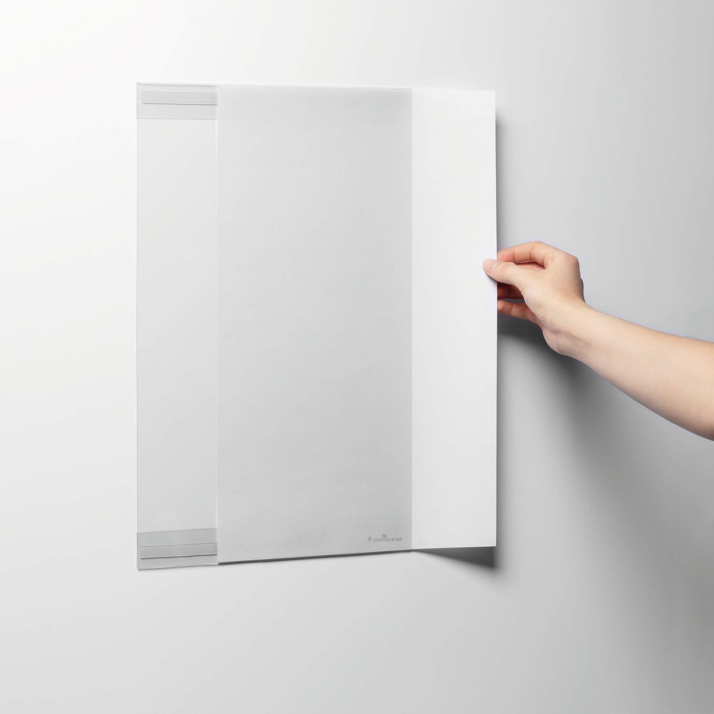 Durable Self-Adhesive Recycled PET Poster Holder Signage | 5 Pack | A4 & A3