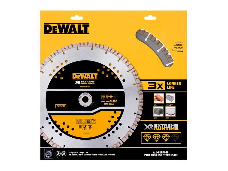 DeWalt ELITE SERIES All Purpose Diamond Wheel 180mm